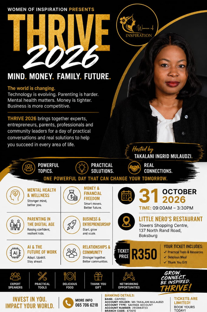 Thrive 2026 Event Flyer